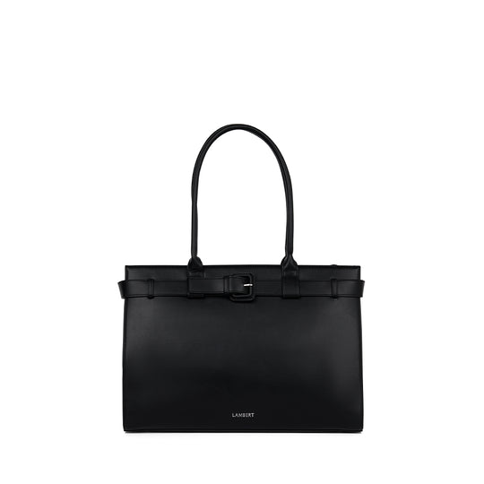 The Odelia – Vegan Leather Tote Bag in Black