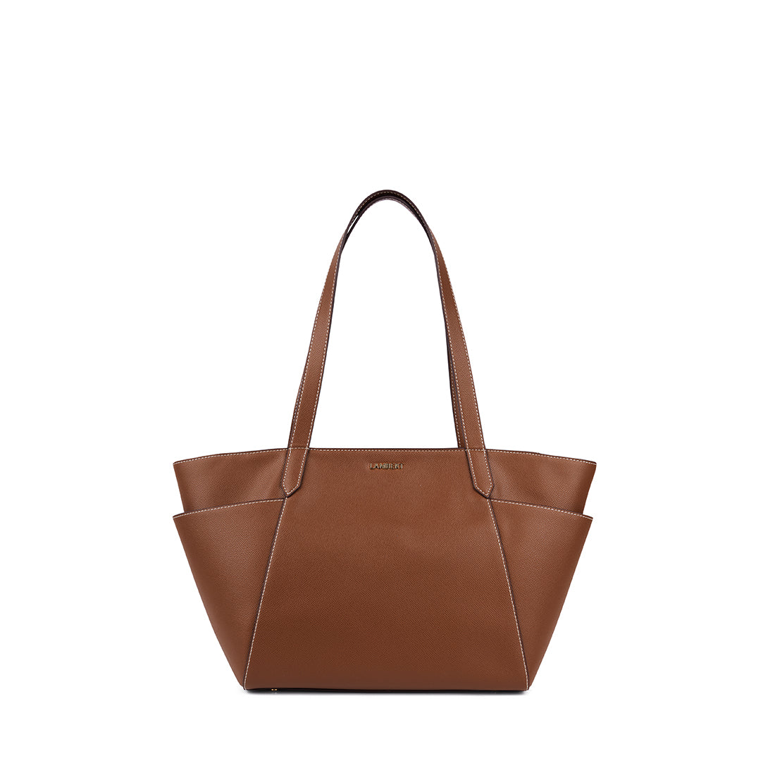 The Opale – 2-in-1 Hazelnut Vegan Leather Tote Bag – Lambert