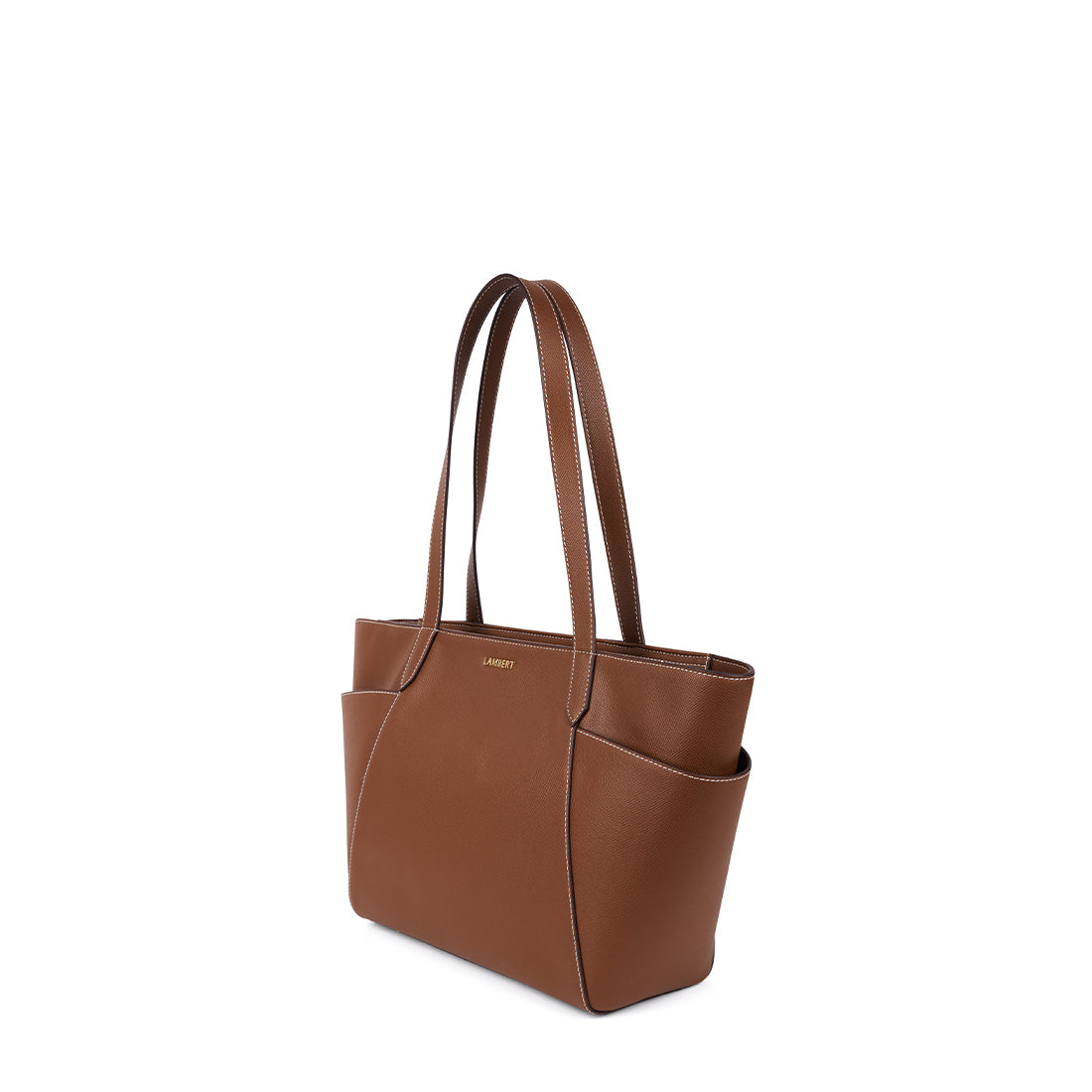 The Opale – 2-in-1 Hazelnut Vegan Leather Tote Bag