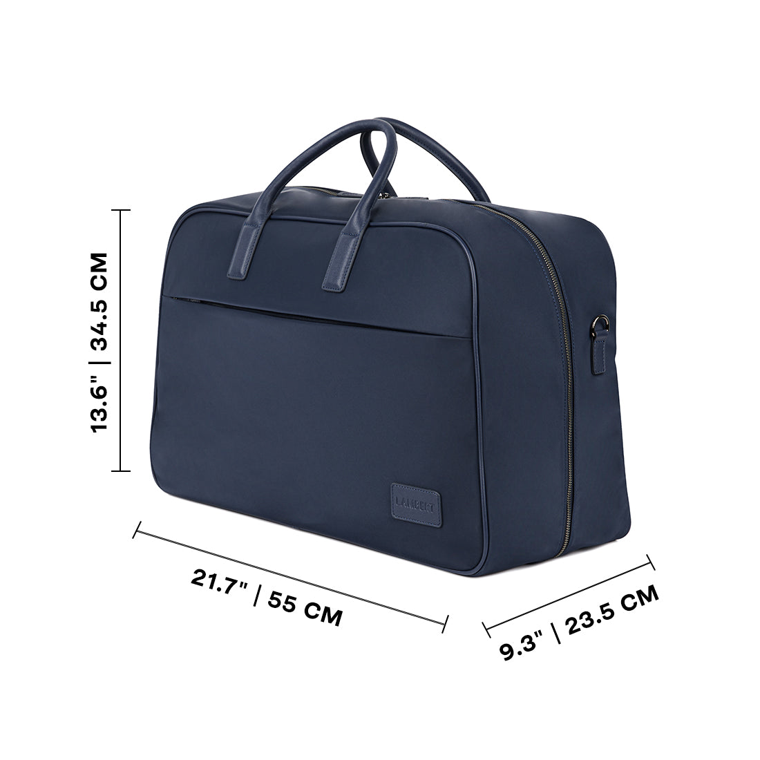 The Oslo – Marine Large Nylon Weekender Bag