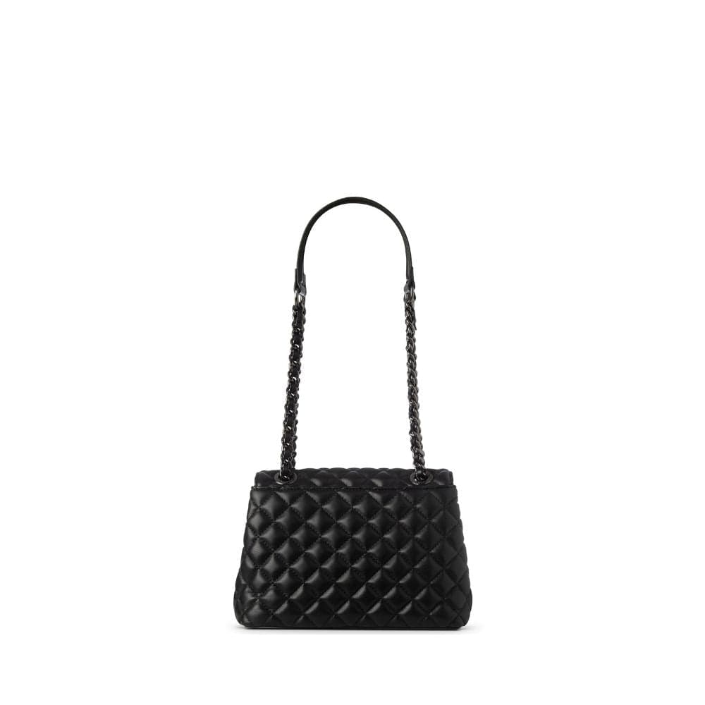 The Penelope - 2-in-1 Black Vegan Leather Handbag