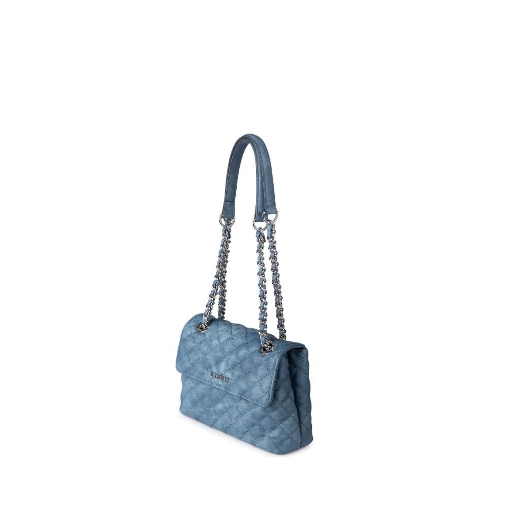 The Penelope - 2-in-1 denim vegan leather handbag