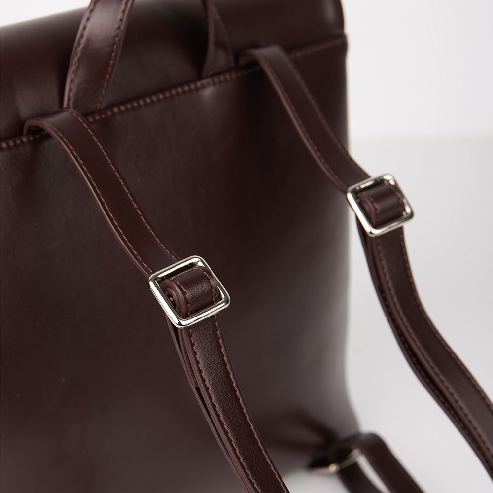 The Polly – Bark Vegan Leather Backpack