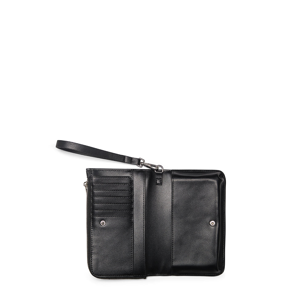 The Quinn – Black Vegan Leather Wallet