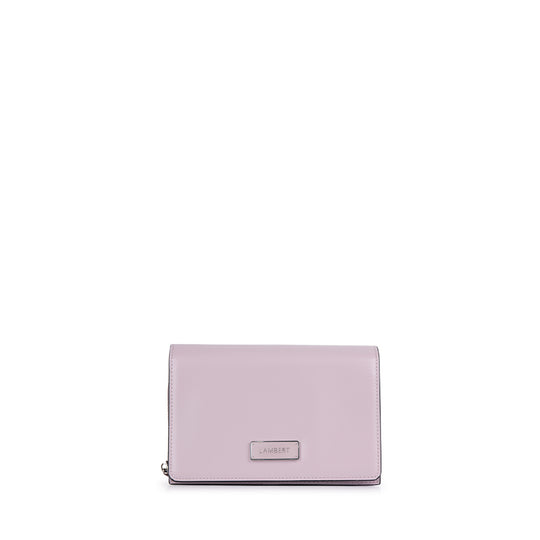 The Rebecca - Blueberrymilk Vegan Leather Crossbody Bag