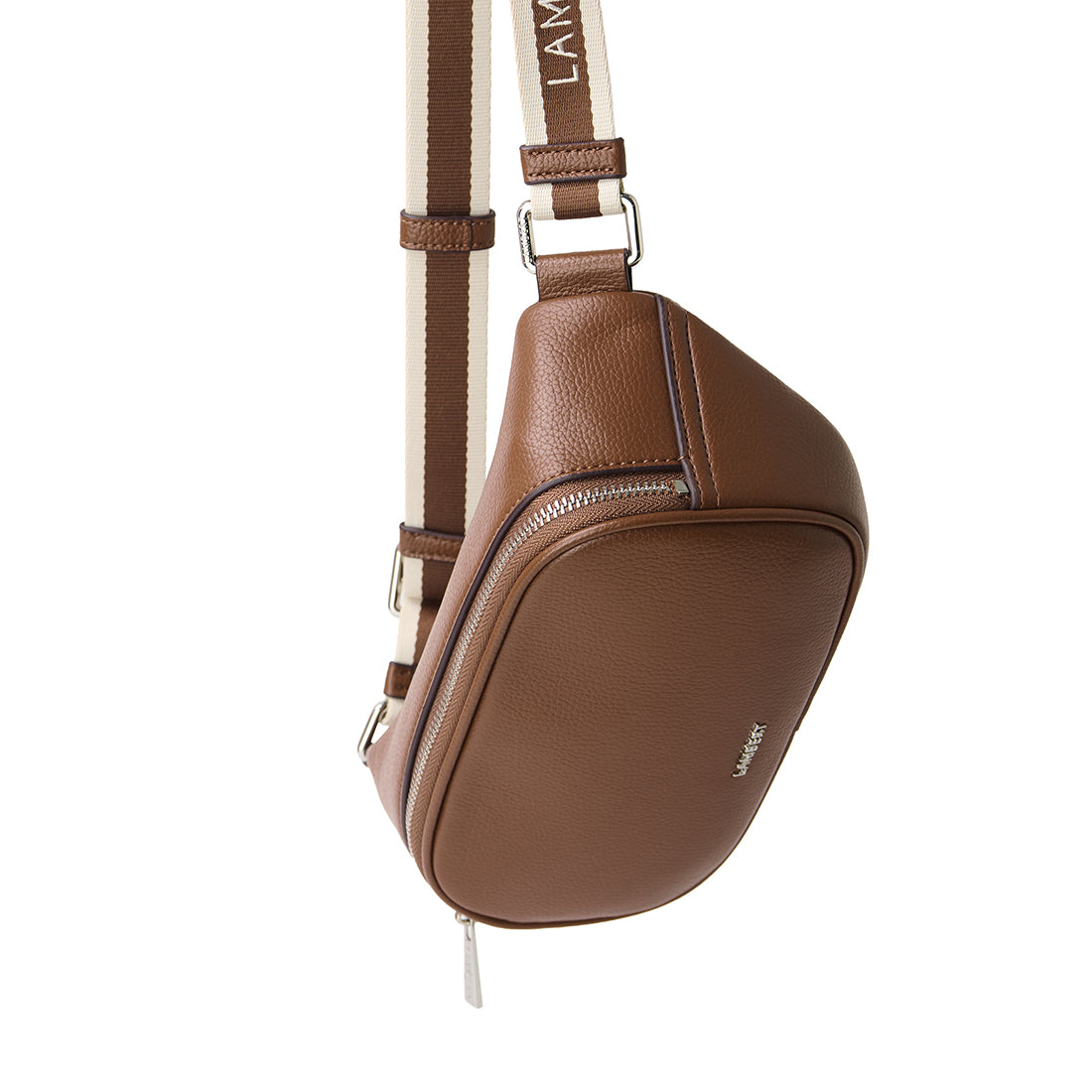 The Sammy - 2-in-1 Hazelnut Vegan Leather Belt Bag