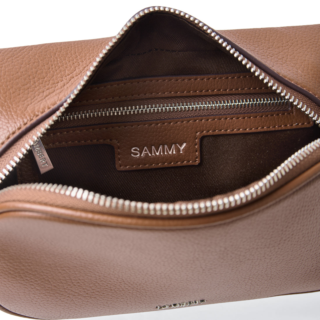 The Sammy - 2-in-1 Hazelnut Vegan Leather Belt Bag