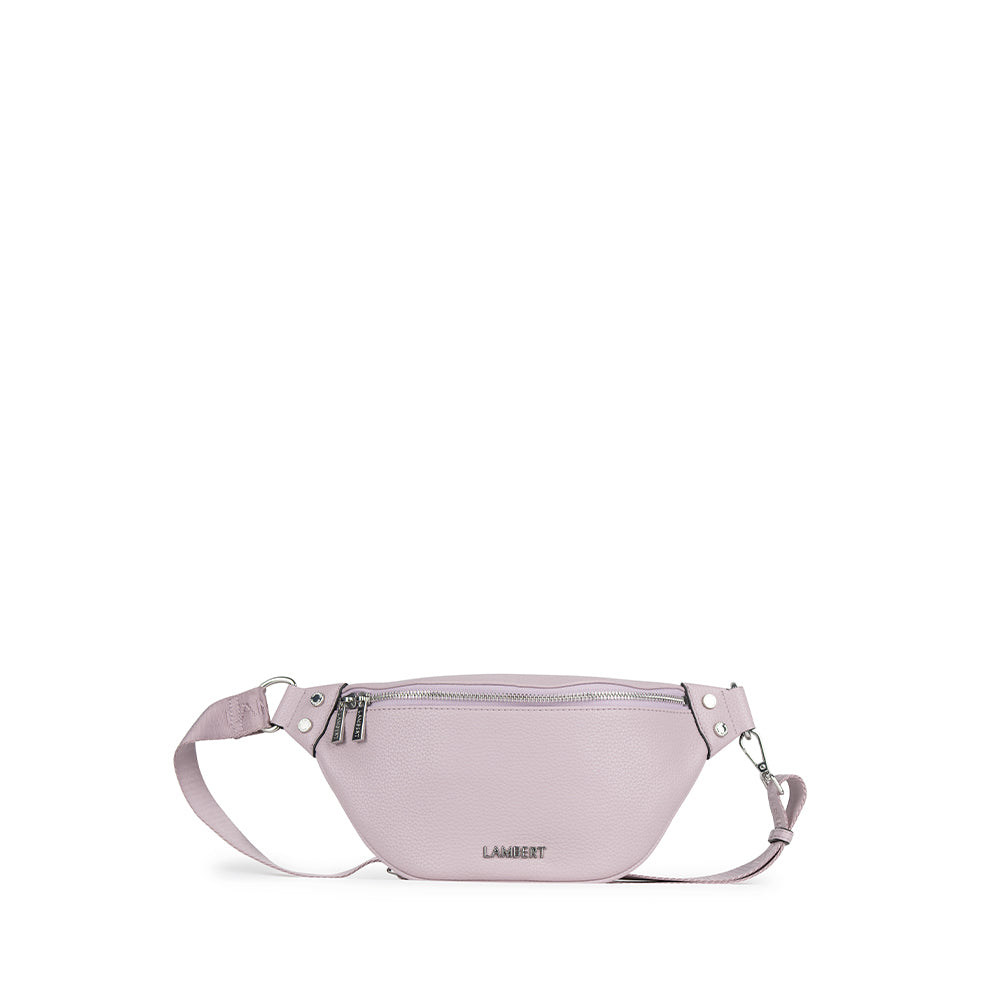 The Sarah - Blueberrymilk Vegan Leather Belt Bag