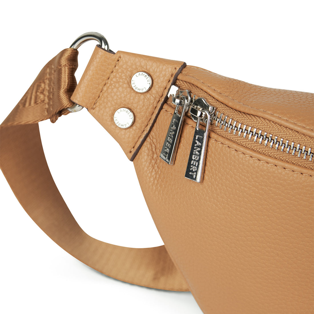 The Sarah - Vegan Leather Belt Bag Camel