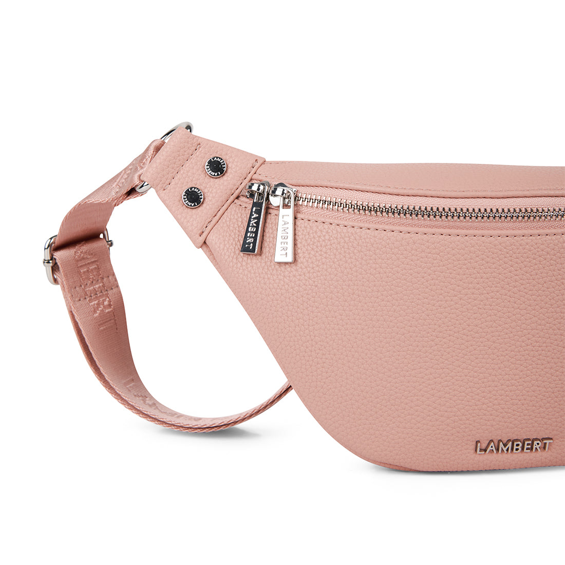 The Sarah - Chiffon Vegan Leather Belt Bag
