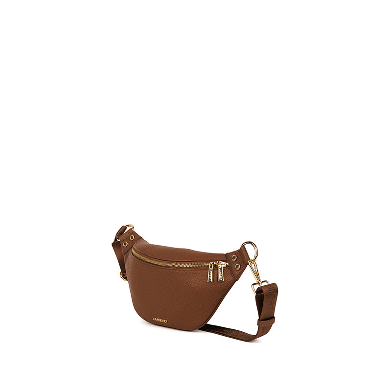 The Sarah – Hazelnut Belt Bag Vegan Leather