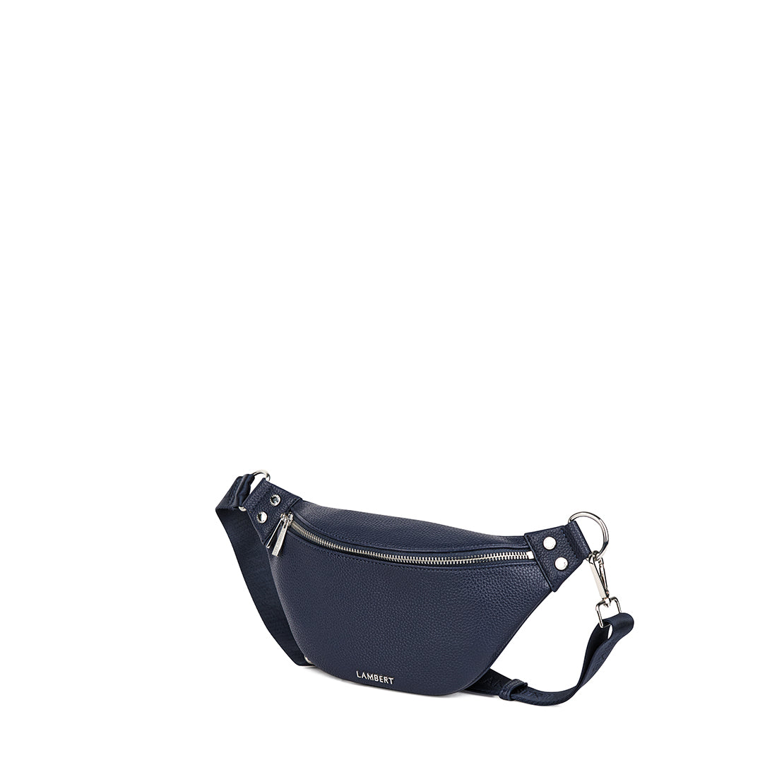 The Sarah - Marine Vegan Leather Belt Bag