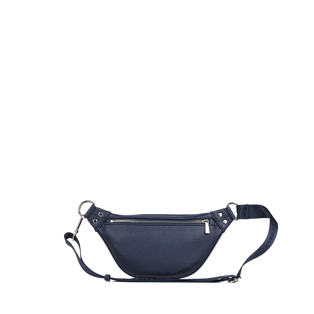 The Sarah - Marine Vegan Leather Belt Bag