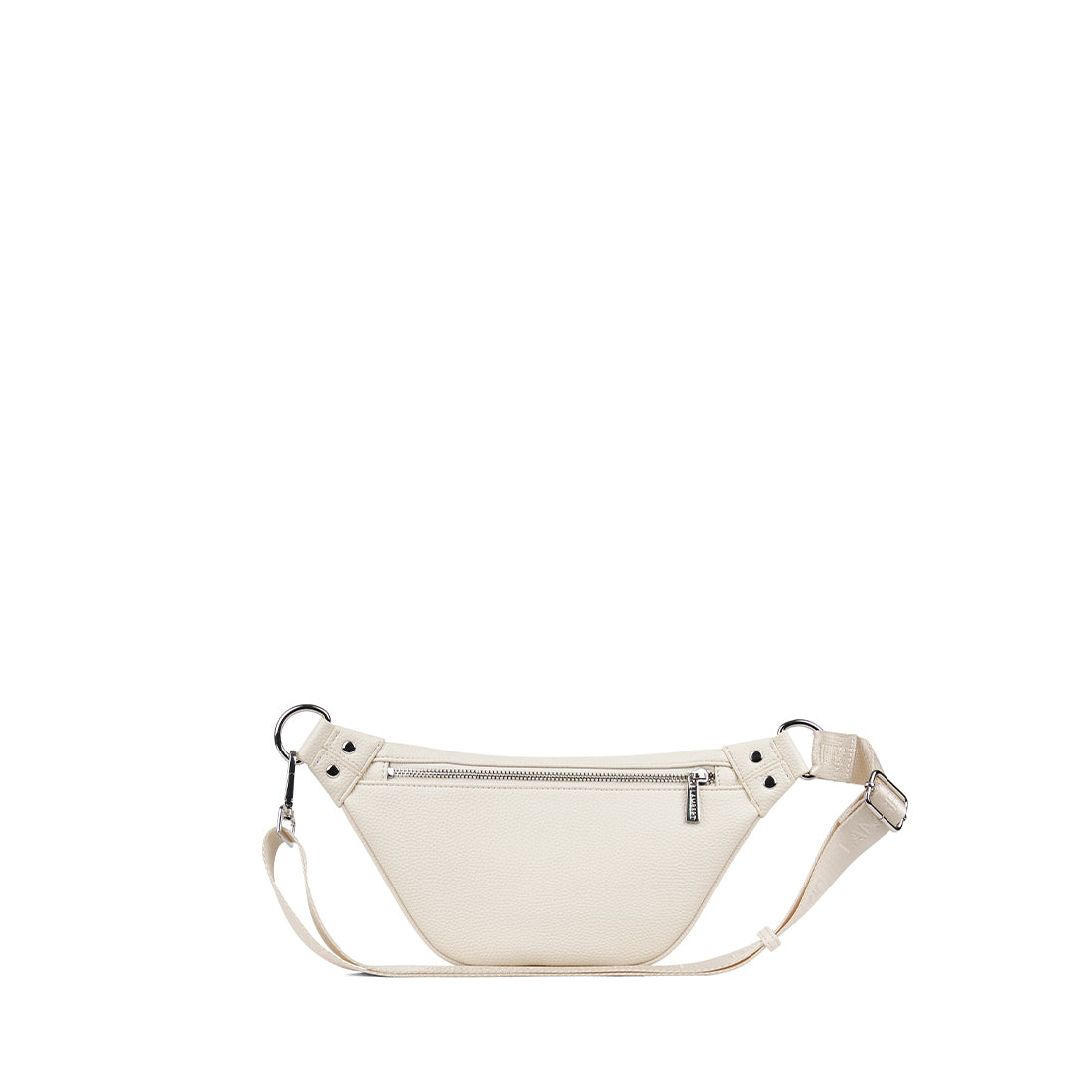 The Sarah - Porcelain Vegan Leather Belt Bag