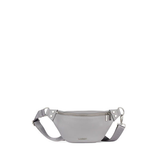 The Sarah - Storm Vegan Leather Belt Bag