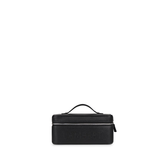 The Shelly - Black Vegan Leather Pouch