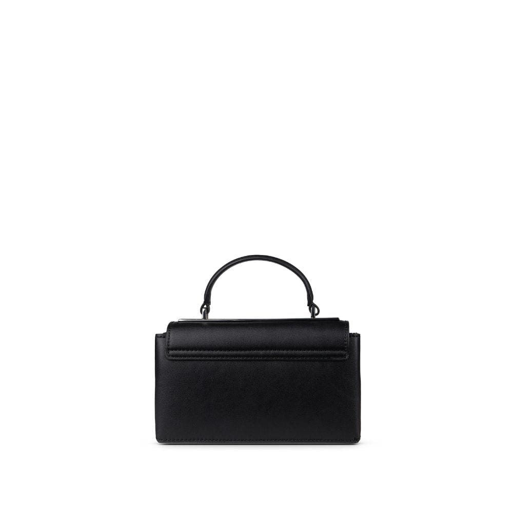 The Simone - Black Vegan Leather Handbag