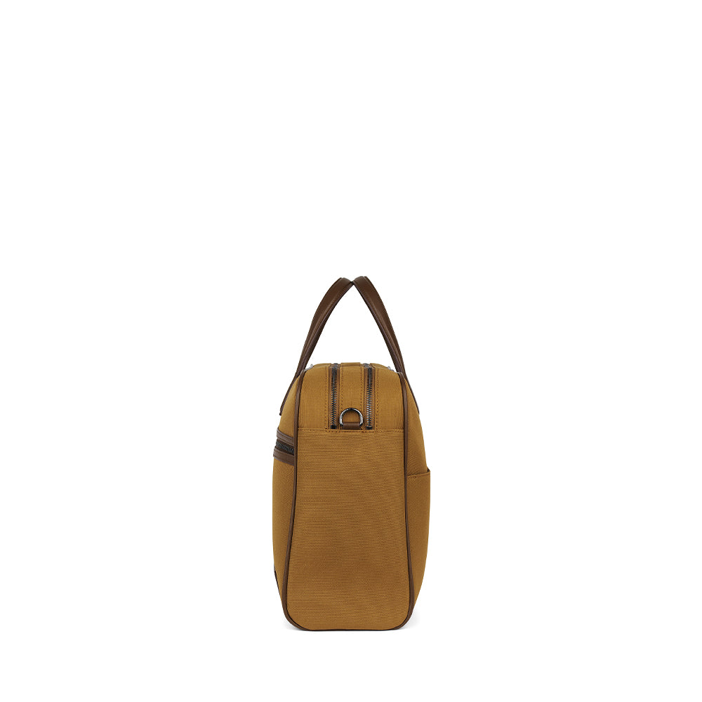 The Sloane – Briefcase in Breenmix Canvas