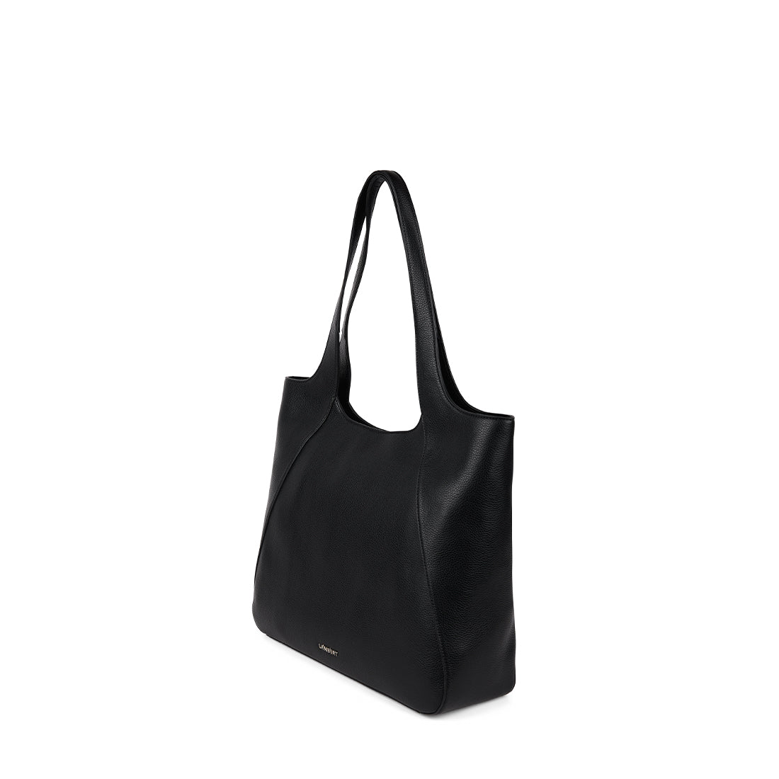 The Stacey – Black Vegan Leather Tote Bag – Lambert Design US LLC