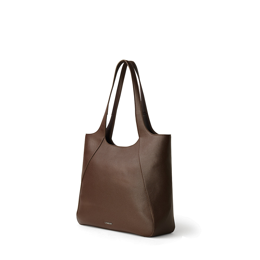 The Stacey – Chocolate Vegan Leather Tote Bag