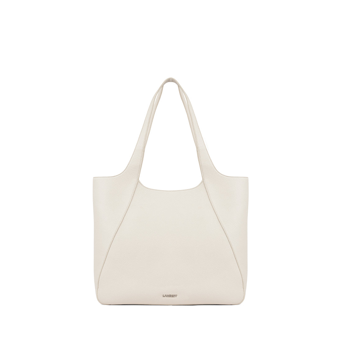 The Stacey – Porcelain Vegan Leather Tote Bag