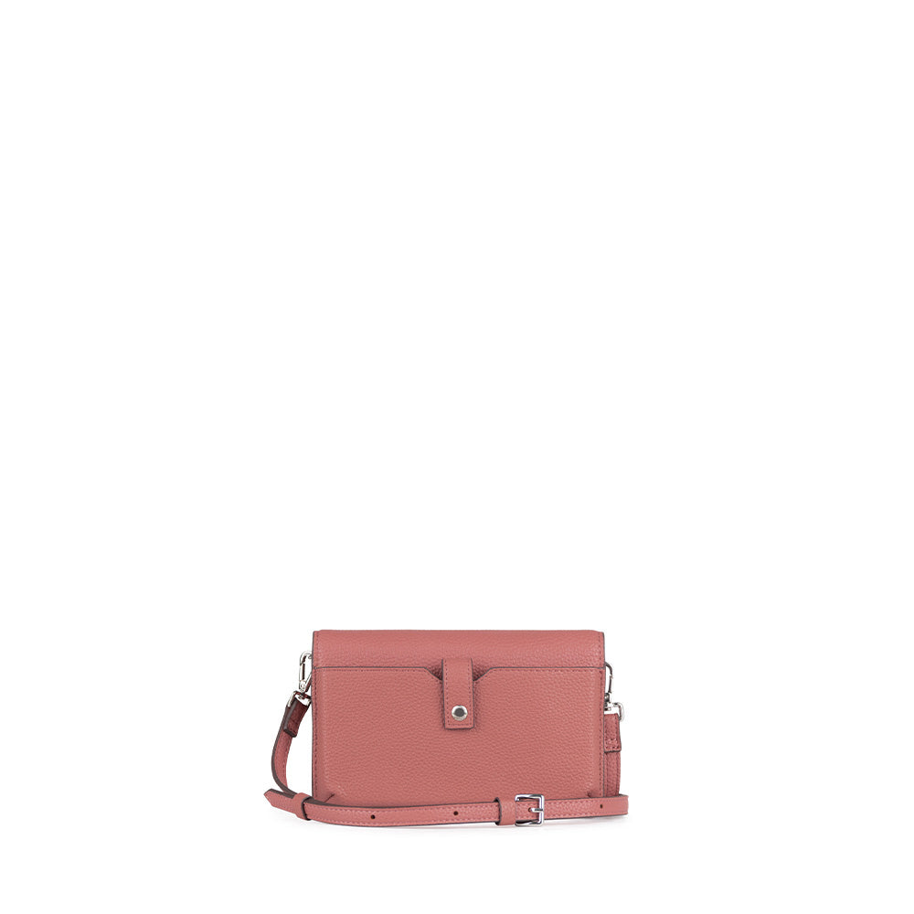 The Tina - Small petal vegan leather handbag