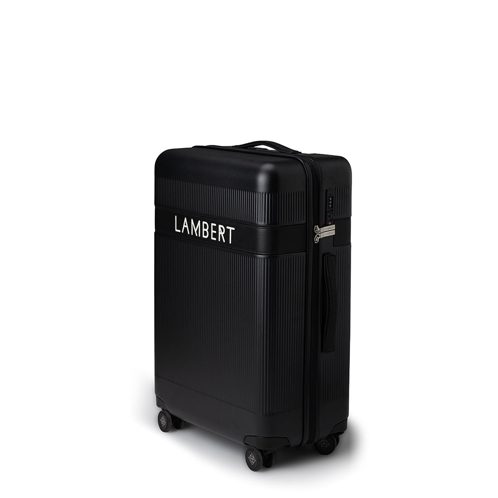 The Tokyo - Black Medium Check-In Suitcase – Lambert Design US LLC