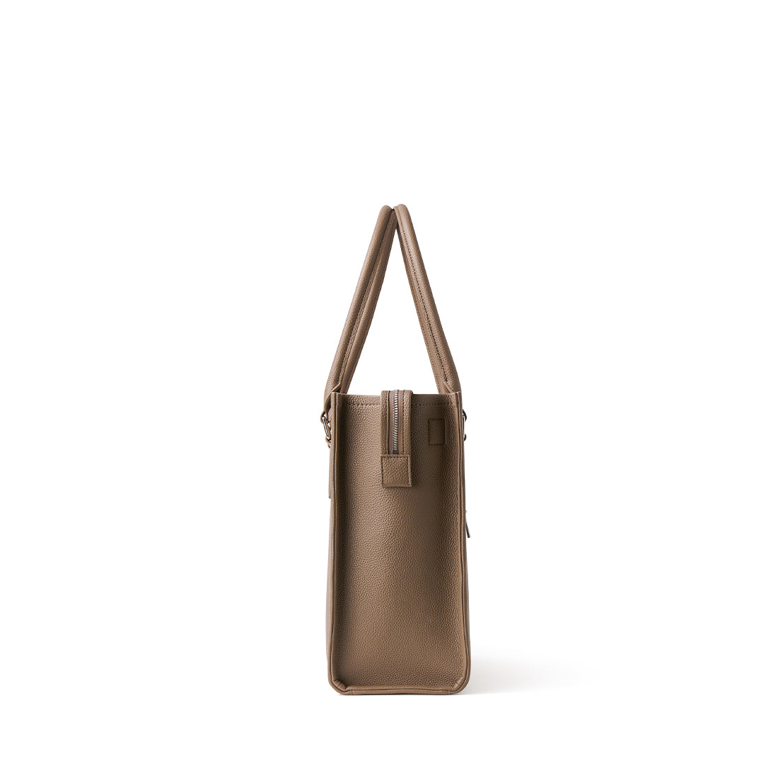 The Valentina – 2-in-1 Taupe Vegan Leather Tote Bag