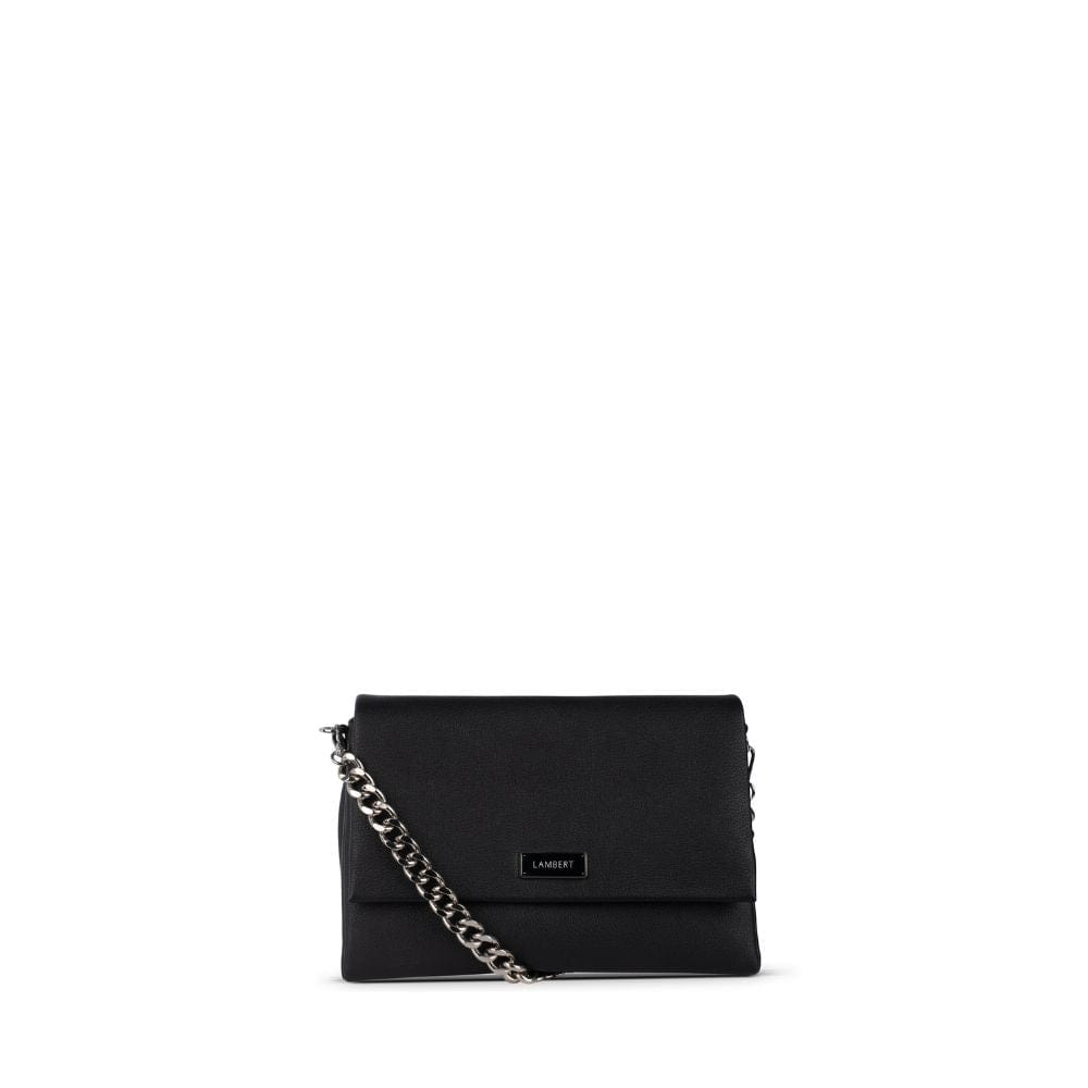 The Valeria - 3-in-1 Black Vegan Leather Handbag