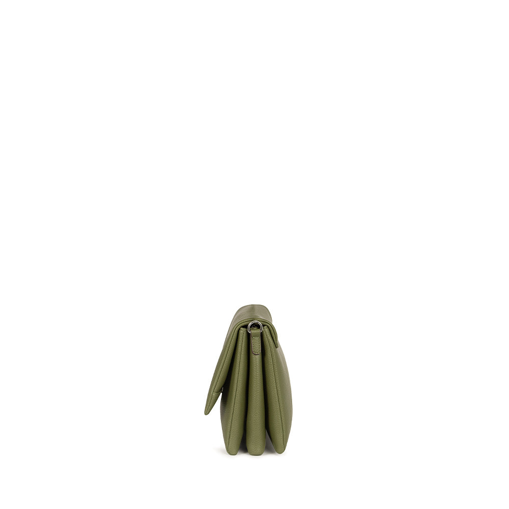 The Valeria - 3-in-1 Olive Vegan Leather Handbag
