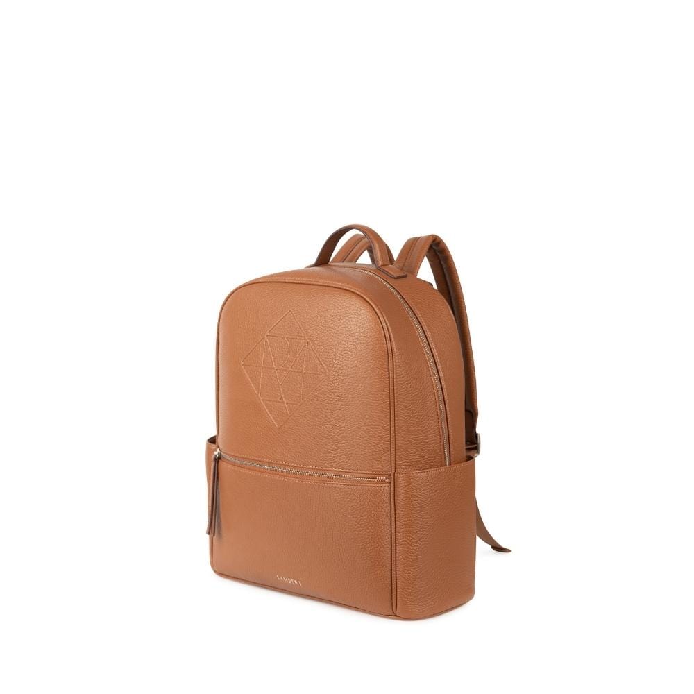 The Vicky - Affogato Vegan Leather Diaper Bag