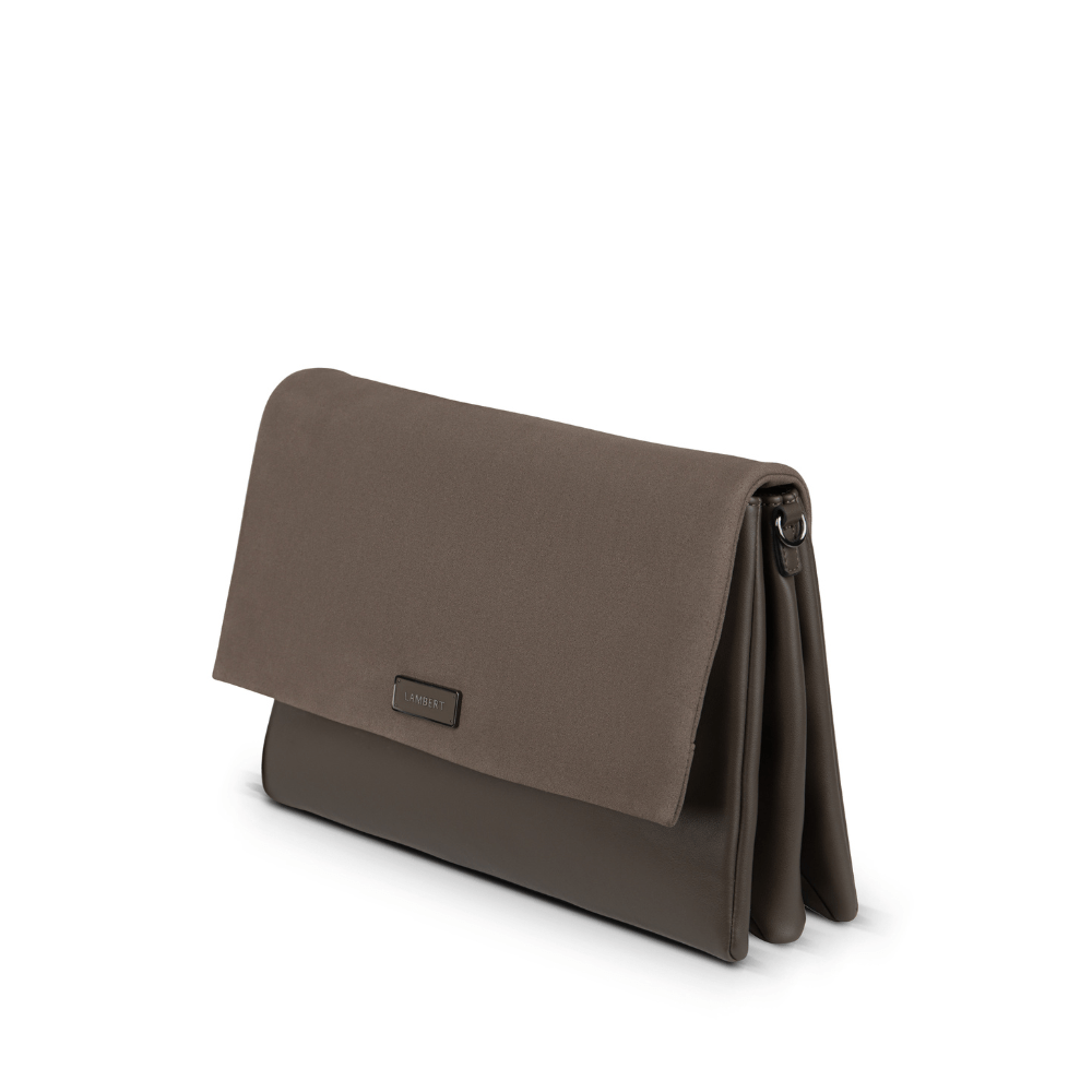 The Victoria - Metro Vegan Microsuede 3-in-1 Handbag