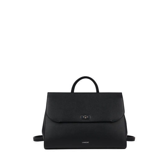 The Vivienne – 3-in-1 Black Backpack in Vegan Leather