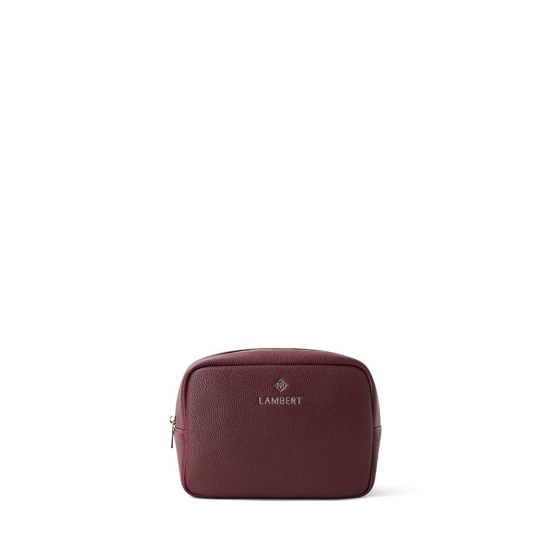 The Zoe - Cassis Vegan Leather Pouch