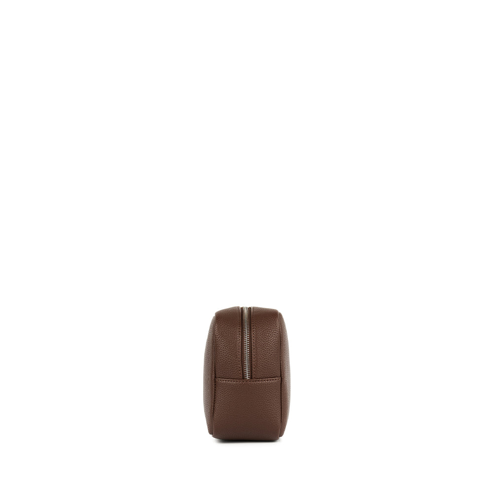 Zoe – Chocolate Recycled Vegan Leather Pouch